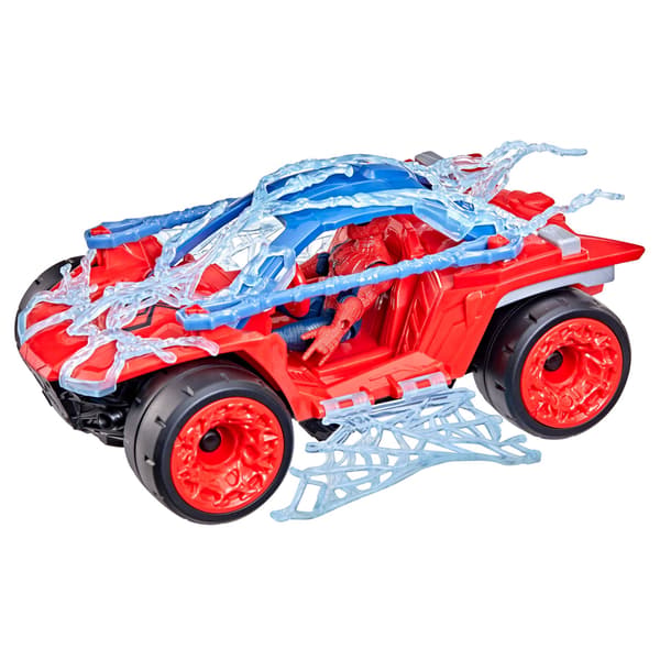 Spider-Man Stretch & Blast Buggy Lekset med Figur