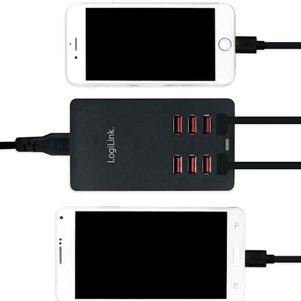 USB-laddare 8 portar 8,8A