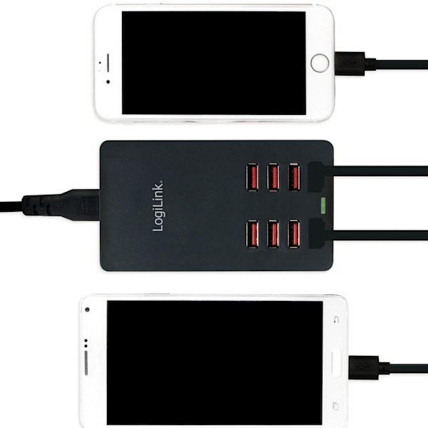 USB-oplader 8 porte 8,8A