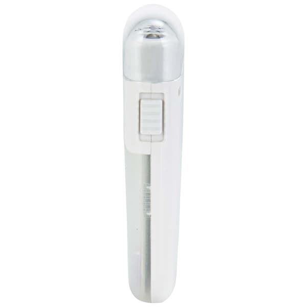 Genopladelig LED-lommelygte med automatisk lyssensor