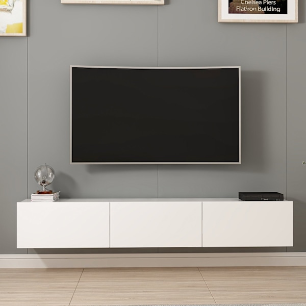 TV-enhet Rigel - Vit