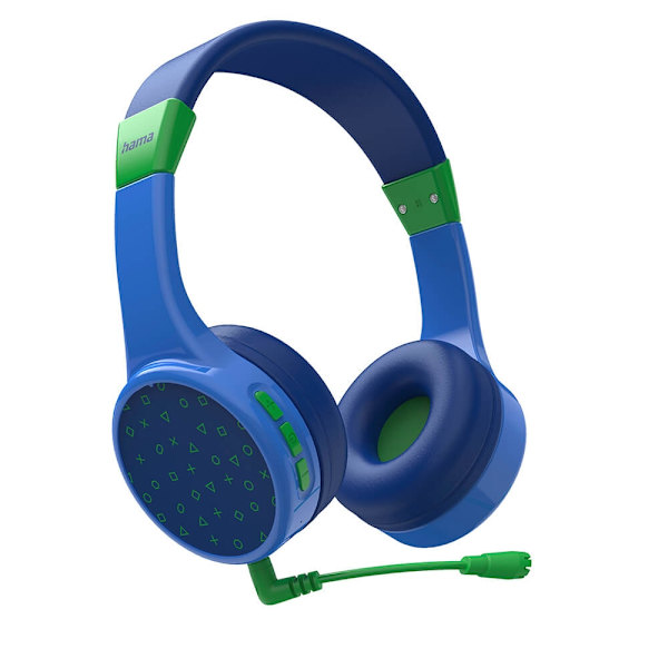 HAMA Headphone Teens Guard On-Ear Wireless 85dB Sininen