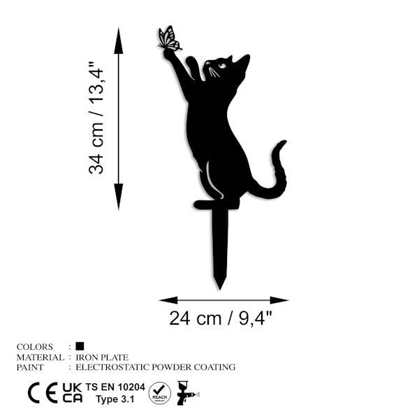 Dekorativt objekt Kat 01
