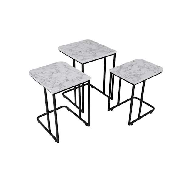 Indlejringsbord (3 stykker) Ce Metal Zigon - 9404