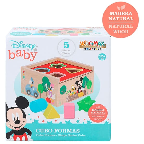 Disney Mickey Minnie träkubformer