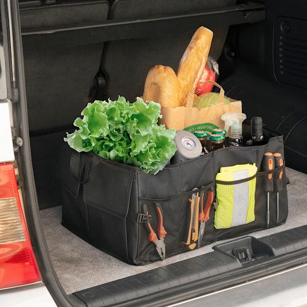 Kokoontaittuva säilytysteline auton takakonttiin Carry InnovaGoods