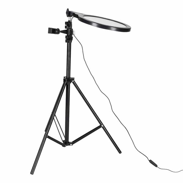 LED-rengasvalo, jossa on 3 väritilaa