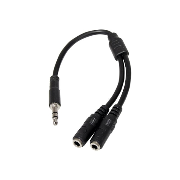 StarTech.com ohut stereojakajakaapeli - 3,5 mm uros - 2 x 3,5 mm naaras - äänenjakaja