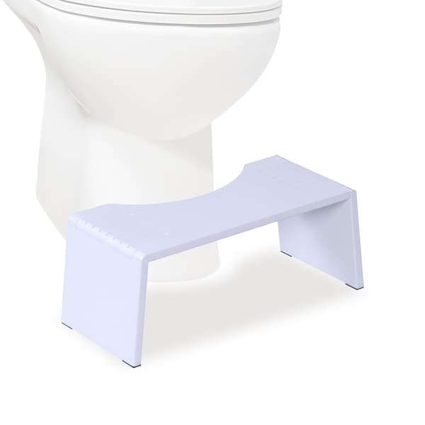 Sammenklappelig bambus toiletskammel – skridsikker, pladsbesparende