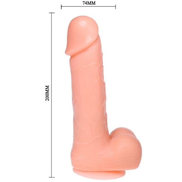 Baile - Realistinen Dildo Dong -värähtely ja -kierto 20 cm