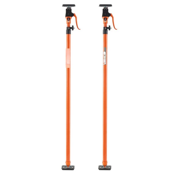 Teleskopiska stödstänger 2-pack, 125–291 cm, 90 kg