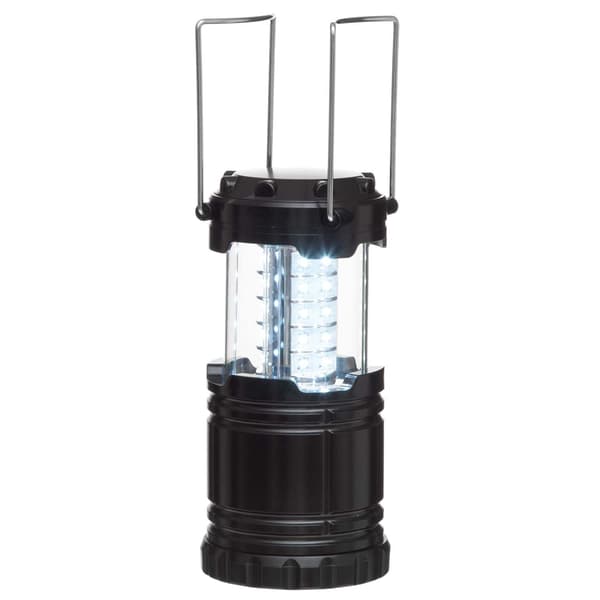 Campinglykta, 30 LED, Hopfällbar, Batteridriven