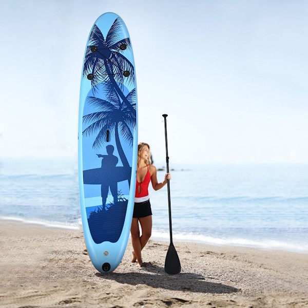 SUP Board Uppblåsbar Stand up Board Paddle Board Blue-M