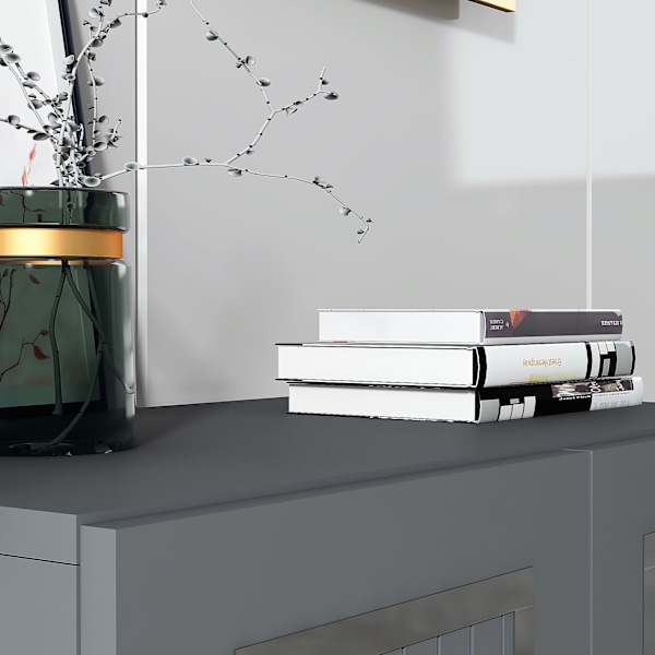 Konsol Capri - Antracit, Silver