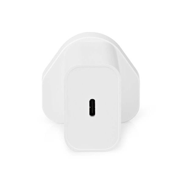 Väggladdare | 20 W | Snabbladdnings funktion | 1.67 A / 2.22 A / 3.0 A | Antal utgångar: 1 | USB-C™ | Automatiskt val av Spänning
