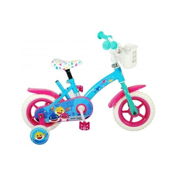 Ocean børnecykel - Unisex - 10 tommer - Pink Blå - Fast gear