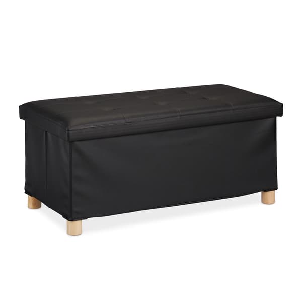 Bänk i konstläder