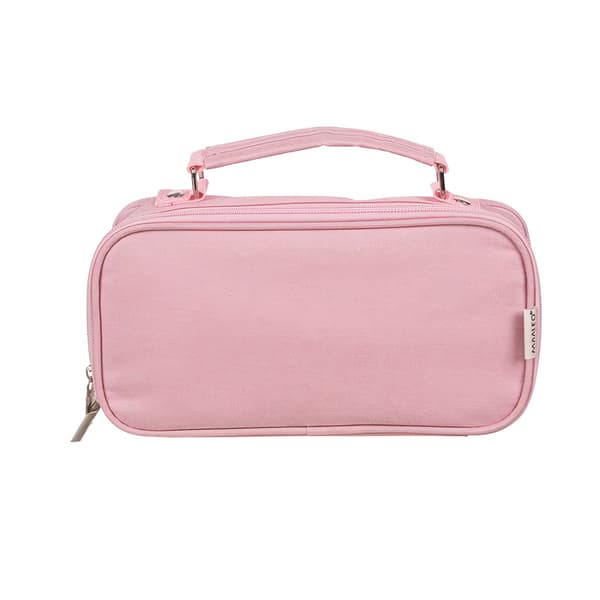 Dubbelt utdragbart pennfodral - rosa Maaleo 24517