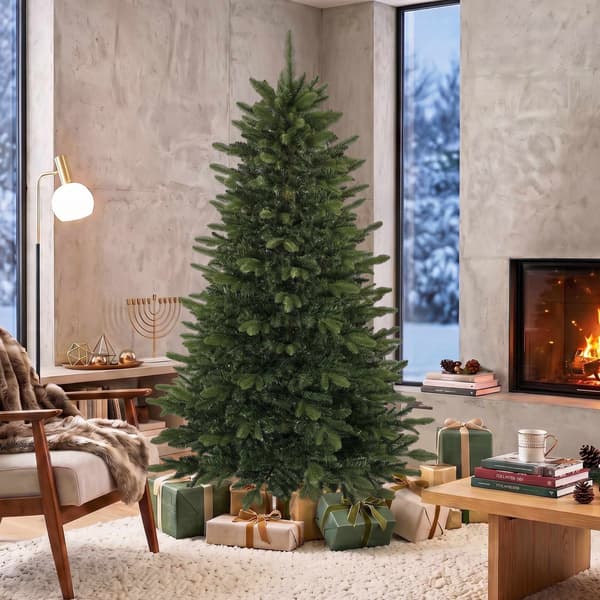 Kunstigt juletræ 180 cm, Fraser Gran med træfod