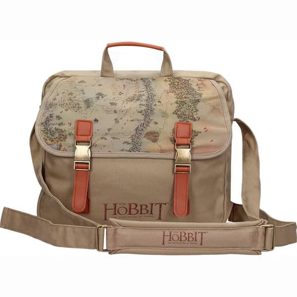 Hobbit Map-skuldertaske i stof