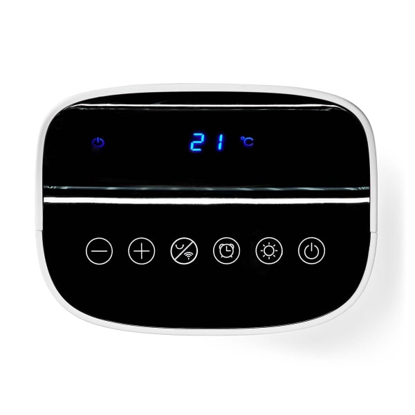 SmartLife keraaminen PTC-tuuletinlämmitin | Wi-Fi | 2000 W | 2 Lämpöasetusta | Oskillaatio | Näyttö | 10 - 49 °C | Android™ / IOS | Valkoinen