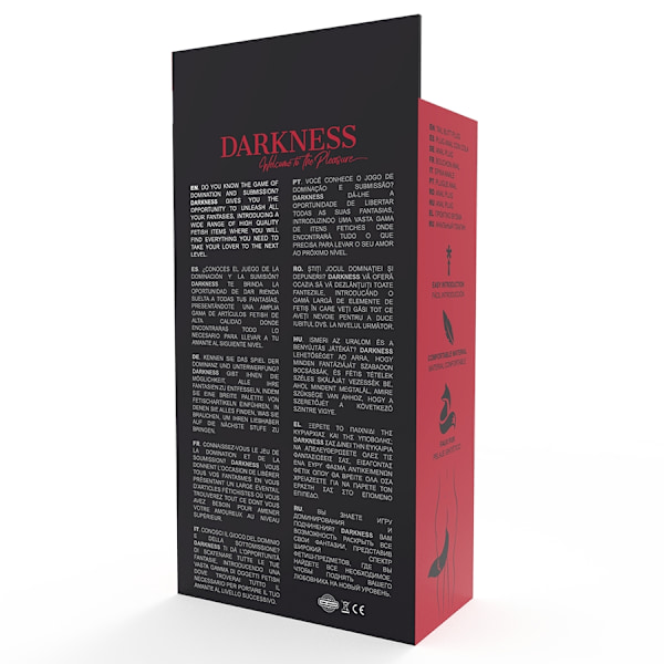 Darkness - silikoninen peräaukon tulppa harmaalla pyrstöllä
