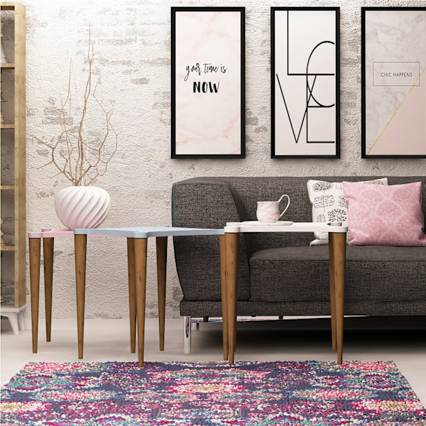 Pesäpöytä (3 kpl) Tremo