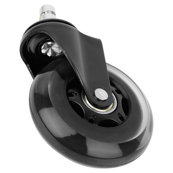 IKEA nojatuolin pyörät kumia 7,5 cm / 10 mm 5 kpl.