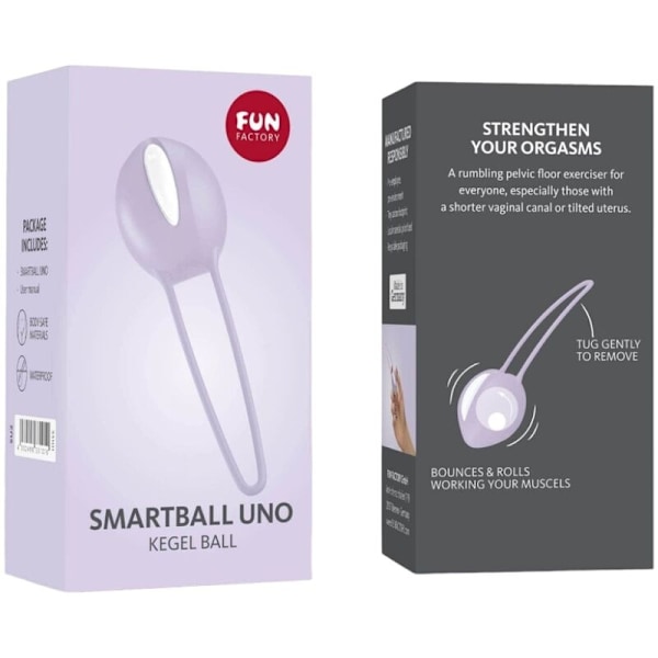 Fun Factory - Smartball Uno Pelvic Ball Hvid / Pastel Lilac