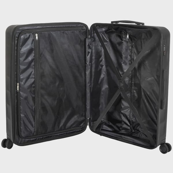 3-delt sort bagagesæt – Kabine, Mellem, Stor