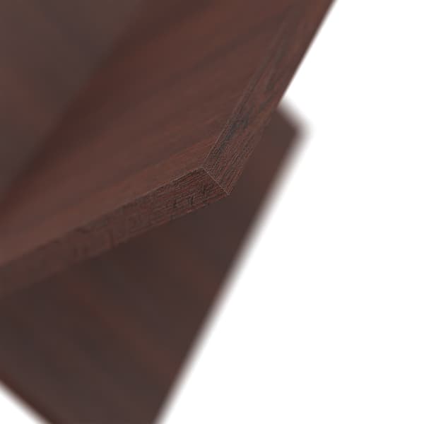Træmagasinholder, X-Design, mørk valnød