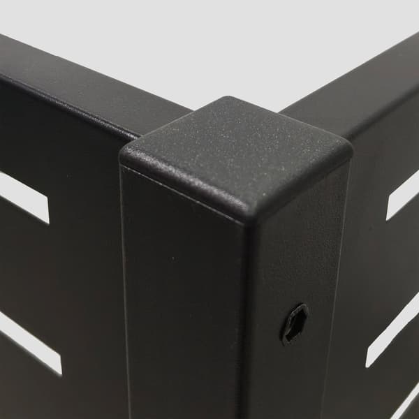 Insynsskydd för soptunnor, 120 cm, modulär design