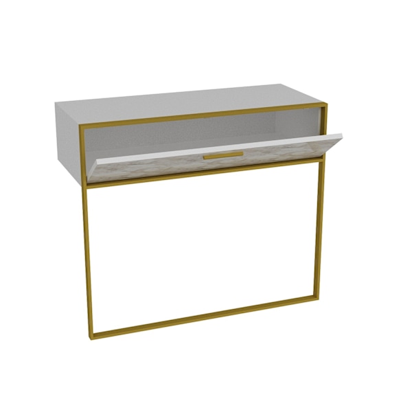 Sideboard Polka - Vit
