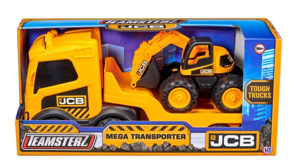 JCB-kuljetussetti kaivinkoneella, 36 cm lelu