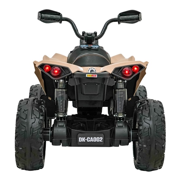 24V Quad ATV med LED-ljus, Bluetooth och EVA-hjul