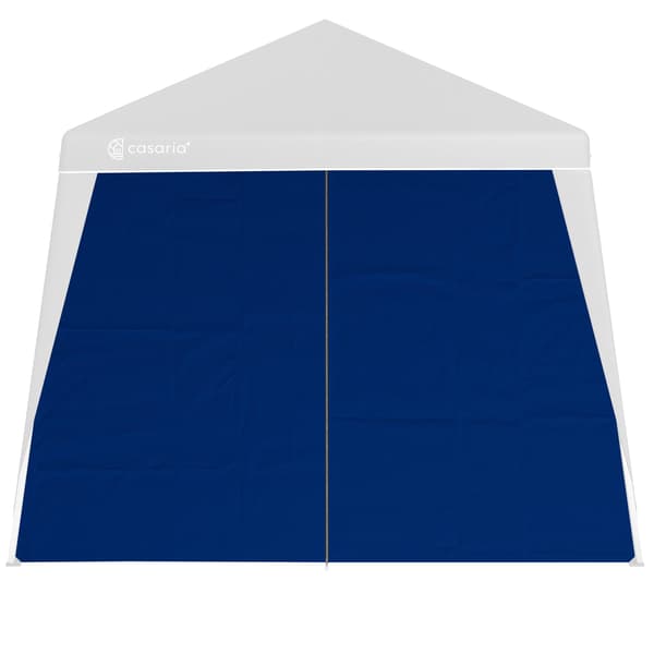 Pavillon sidepaneler, 2-pak, blå, 3x3m, lynlås