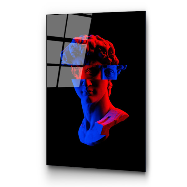 Dekorativt hærdet glasmaleri UV-205 70 x 100