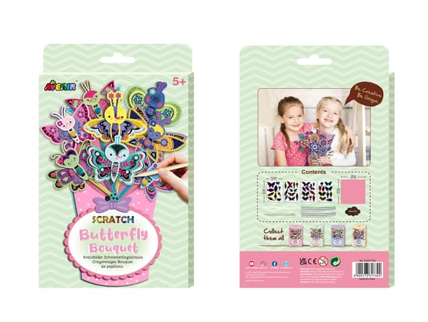 Avenir Scratch Butterfly Bouquet