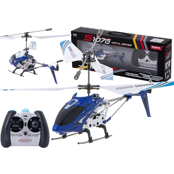 SYMA S107G RC helikopter blå