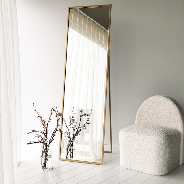 Cheval Mirror Cool - Guld