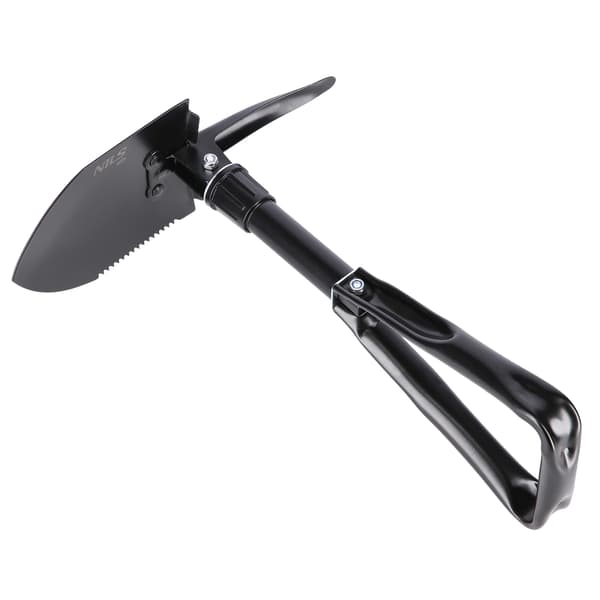 Fällbar spade med väska, kompakt, lätt