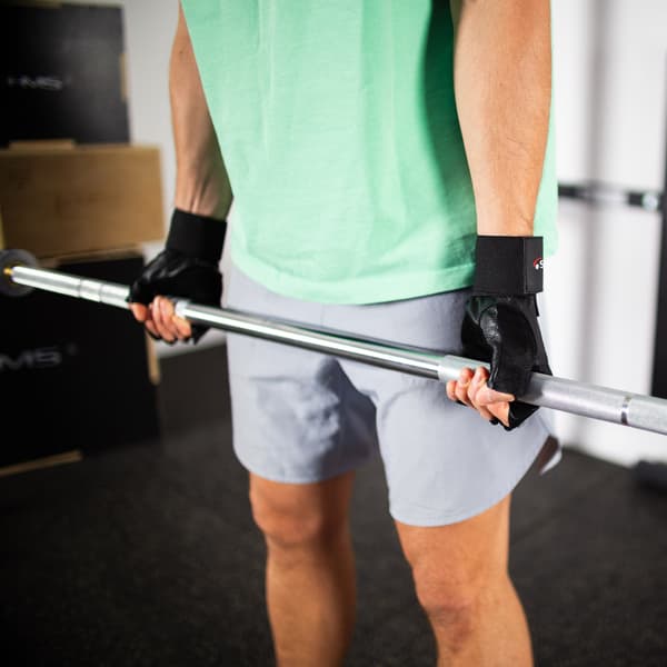 Sorte fitnesshandsker, L str
