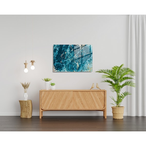 Dekorativt hærdet glasmaleri UV-009 - 70 x 100