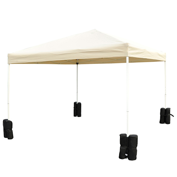 Pavilion Set 4 Kpl Kokoontaitettavalle Huvimajalle, Juhlateltta, Juhlateltta, Vankka, Musta, Uusi