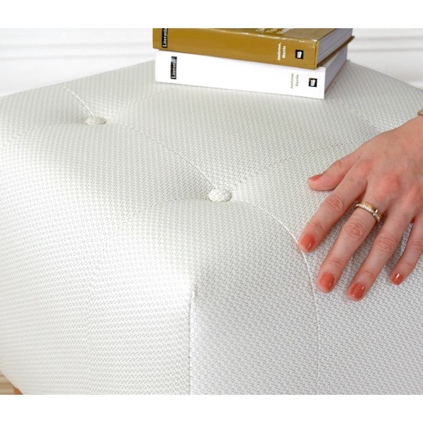 Pouffe Tomp - Grädde