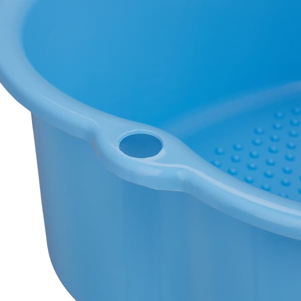 Fodbadekar i plast med massageknopper