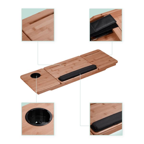 Løbebånd Laptopbord – Ergonomisk bambusarbejdsstation