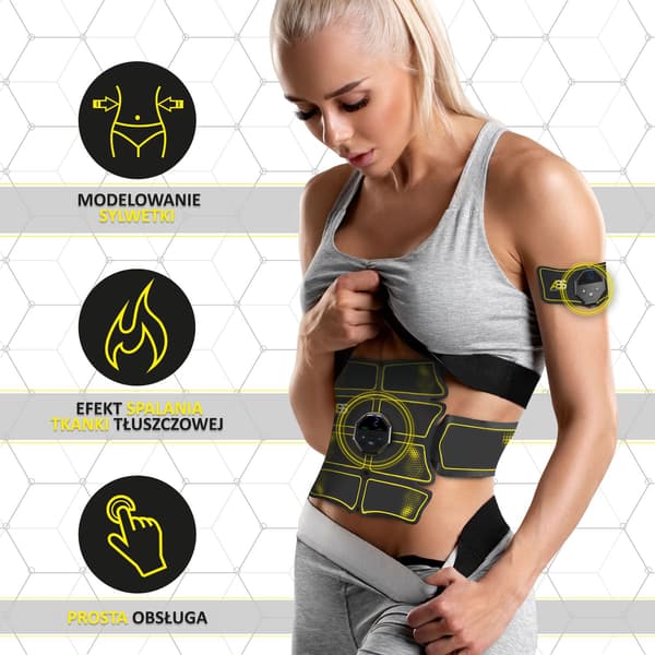 Lihasstimulaattori, Abs Trainer, EMS-laite