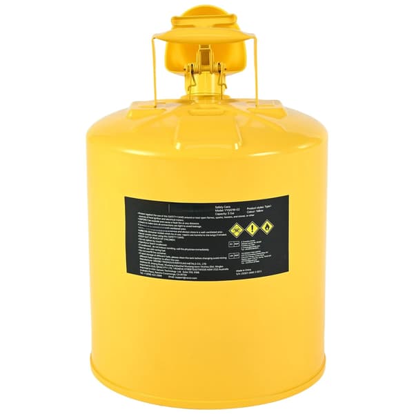 Dieselsäkerhetsdunk 5 gallon typ I, flamskydd, tratt