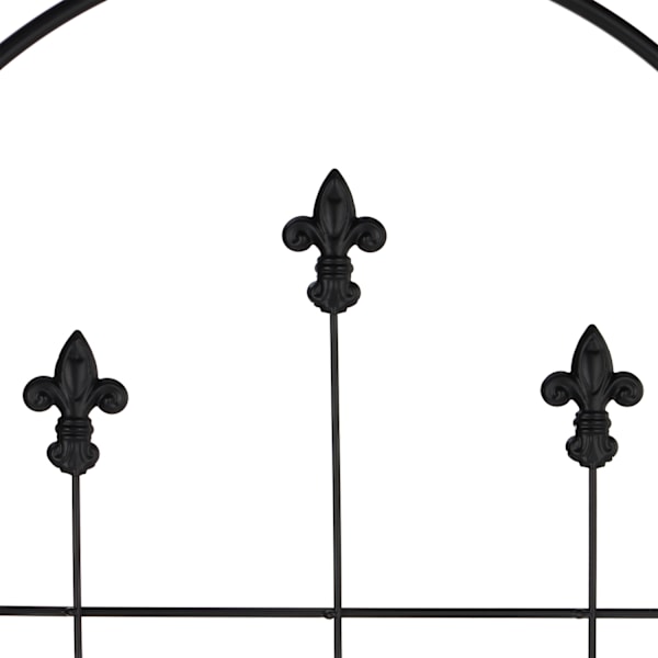 Trellis 180 cm sæt af 2 sorte